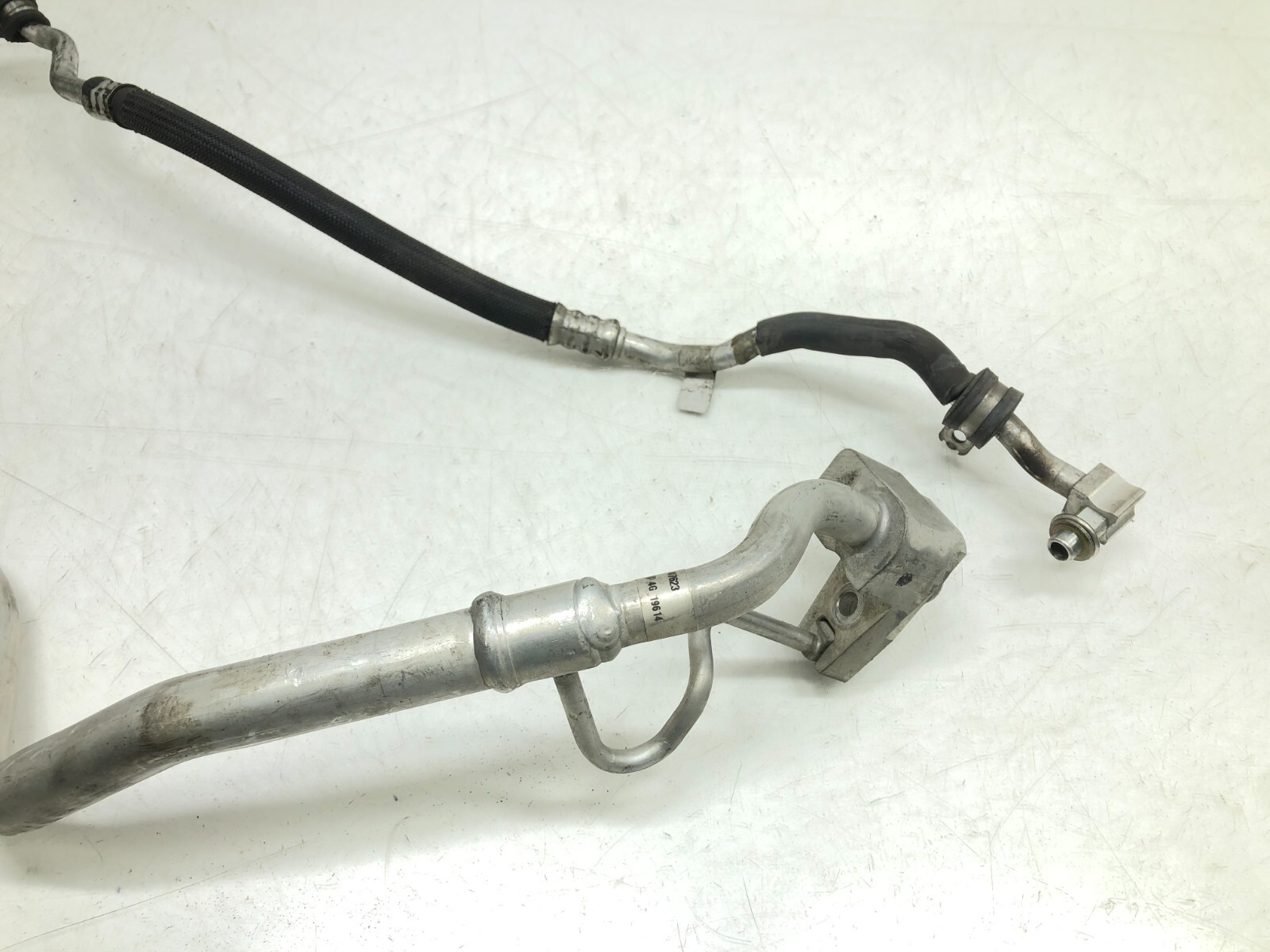 2014-2020 MASERATI GHIBLI S Q4 3.0L A/C LINE TUBE PIPE 2PC OEM.