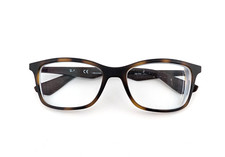 Ray Ban Eyeglasses, Frames Only, RB 7047 5573, 54-17-140, Brown Tortoise