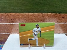 Starling Marte 2021 Topps Stadium Club RED FOIL PARALLEL#53 Marlins Mets