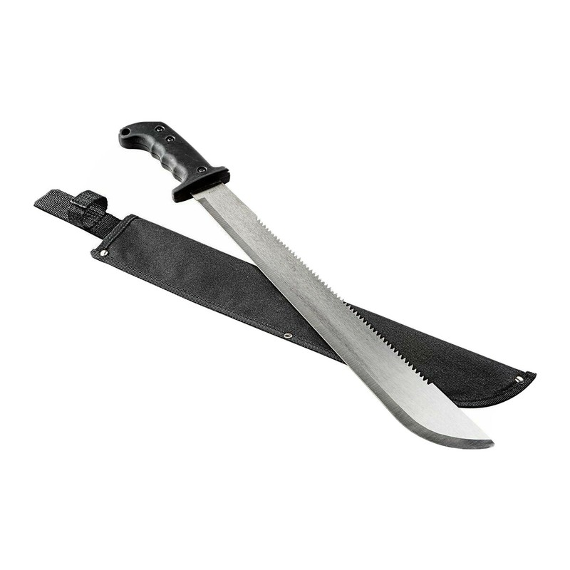 Gordon 18 Inch Serrated Machete 18" Hunting saw wilderness home defense