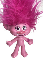 Hasbro 2016 Pink Hair Poppy Singing Troll Girl Doll 8  Toy Big Eyes and Hair