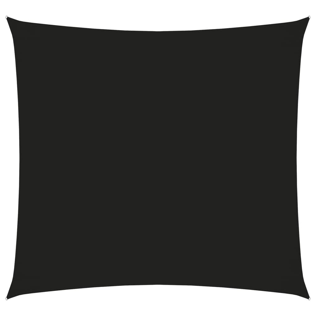 AX Vela Tenda Parasole Quadrata 6x6m Nero Corde Giardini Terrazze Parchi 135747