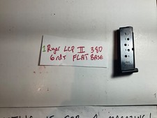 1 RUGER LCP II 380 6 Round Magazine-Blue Steel Mag Flat base