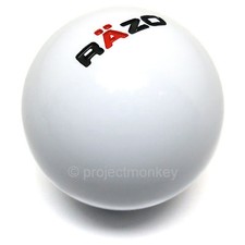 Razo Ra101 Shift Knob Shiftknob Gear Lever 46g White Resin Ball Carmate Jdm