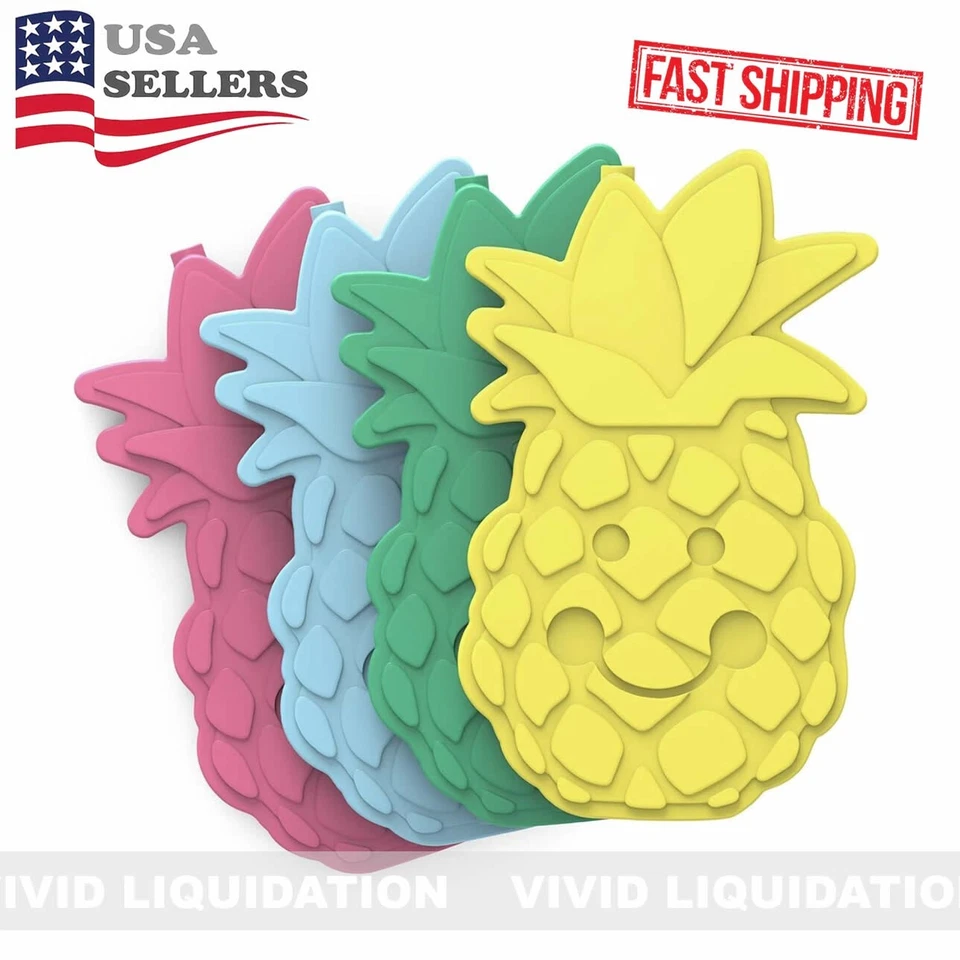 Multicolored 4-Pack Bentgo Buddies Reusable Ice Packs - Slim for Lunch Boxes - Image 2 of 4