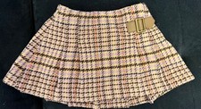 NEXT BABY Skater CHECK SKIRT -PINK- AGE 6-9 MONTHS
