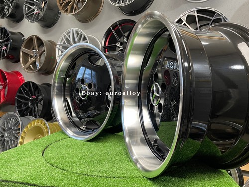 4 x 18 Inch 5x112 Monoblock Stil Schwarze Räder : Passend Für Mercedes E S Sl CL - Bild 6 von 11