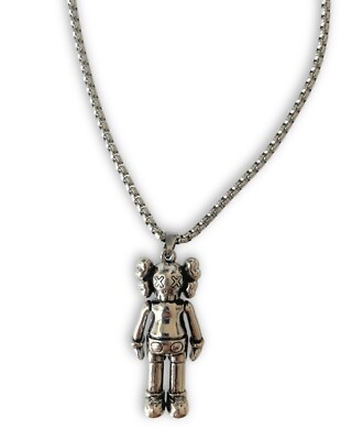 Kaws Figure Stainless Steel Necklaces