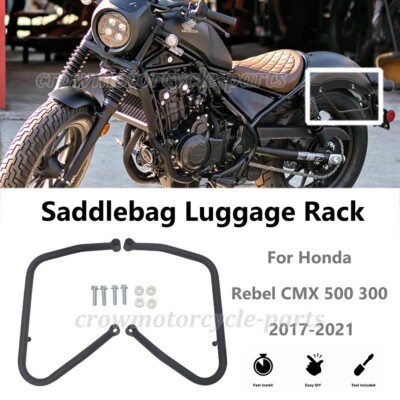 For Honda Rebel CMX 500 300 2017-2021 Side Saddle bag