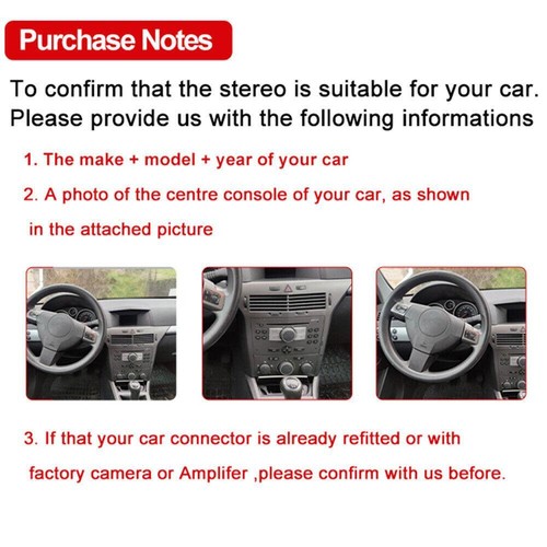 Android 14 DAB+ 32G Stereo Radio GPS SatNav Carplay WIFI For Ford Transit Custom - Picture 17 of 18
