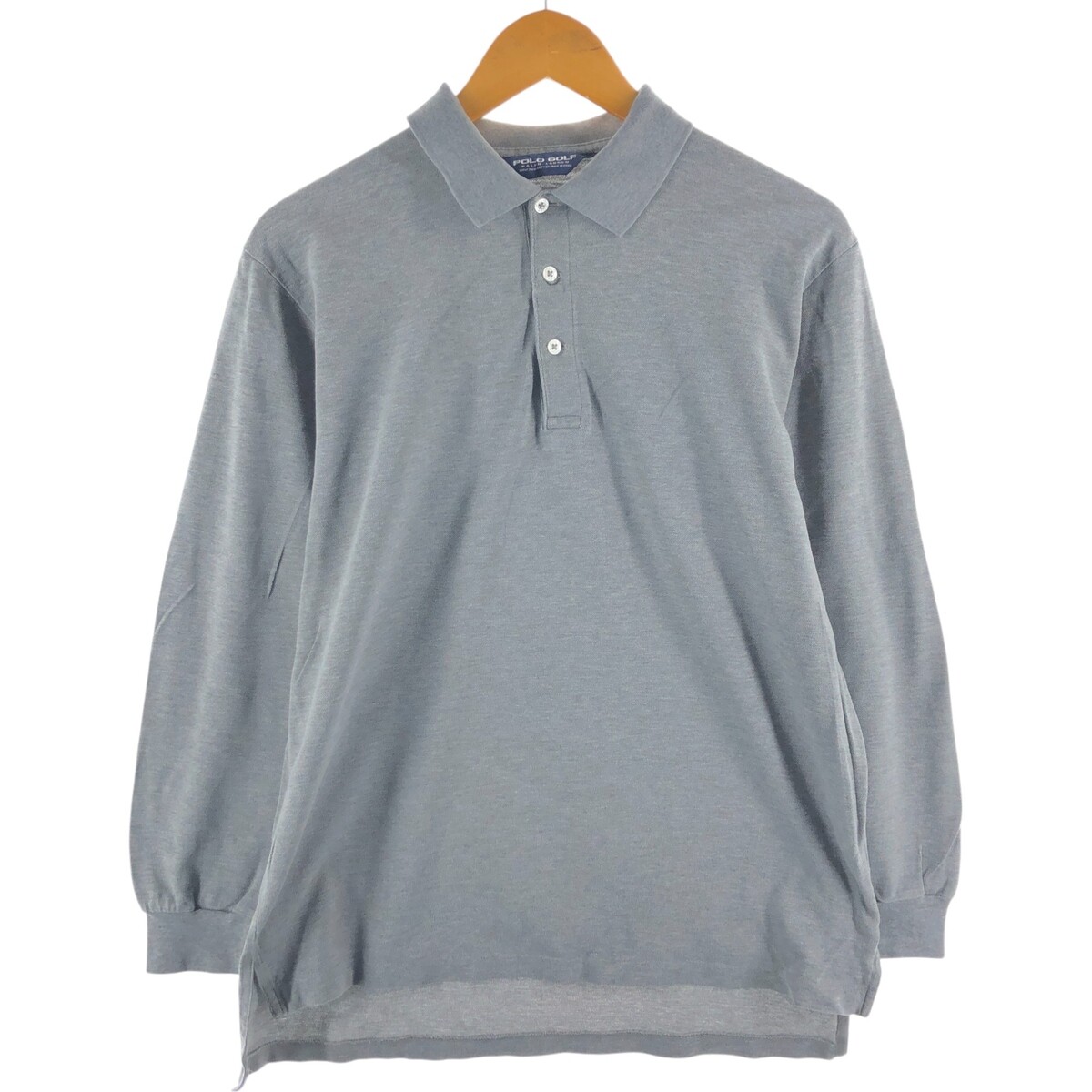 90'S Ralph Lauren POLO GOLF Long Sleeve Polo Shirt Men's M