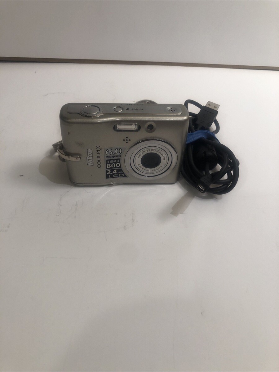 Nikon Coolpix 6.0 Megapixels ISO 800 w/Charger (Parts Only) | eBay