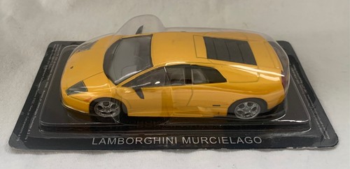DeAgostini/Altaya Lamborghini Murcielago Yellow Die Cast Model 1:43 Scale New - Picture 2 of 2