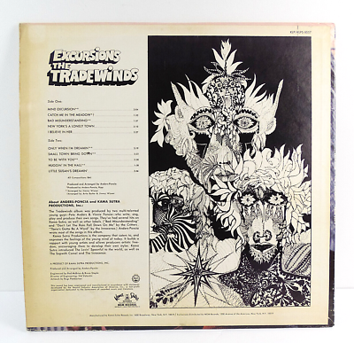 Excursions The Tradewinds LP レコード