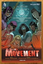 2013 DC Comics The Movement Print Ad/Poster Authentic New 52 Promo Wall Pop Art