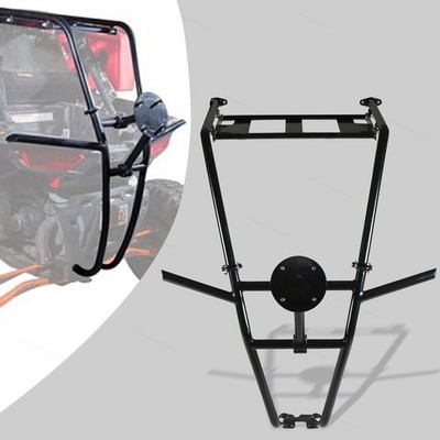 Fit for 2015-2020 Polaris RZR S 900 Bumper Cargo Rack Tire Carrier Mount Rear