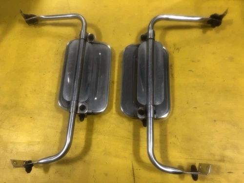 67-72 & 73-79 Ford Truck Factory J.R. West Coast Mirrors W/Air Deflectors