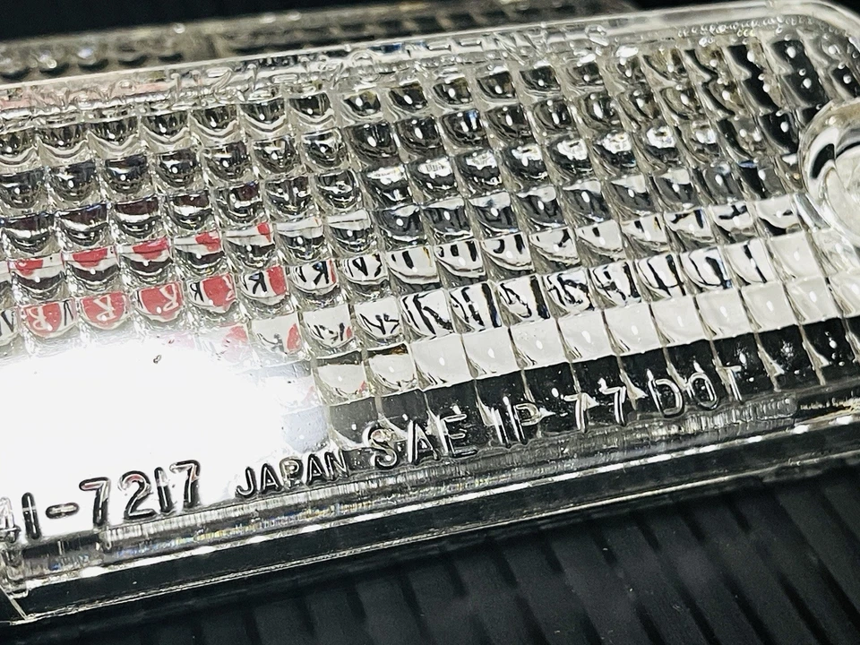 JUEGO DE PAR DE LENTES TRANSPARENTES LUZ INTERMITENTE FRONTAL PARA 79 80 81 82 MAZDA RX7 RX-7 SA22 Foto 4 de 4