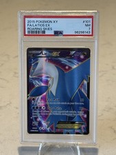 2015 POKEMON XY FA/LATIOS EX ROARING SKIES PSA 7