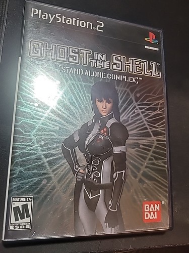 Ghost In The Shell: Stand Alone Complex PS2 - Complete w card attached in back - Picture 1 of 5
