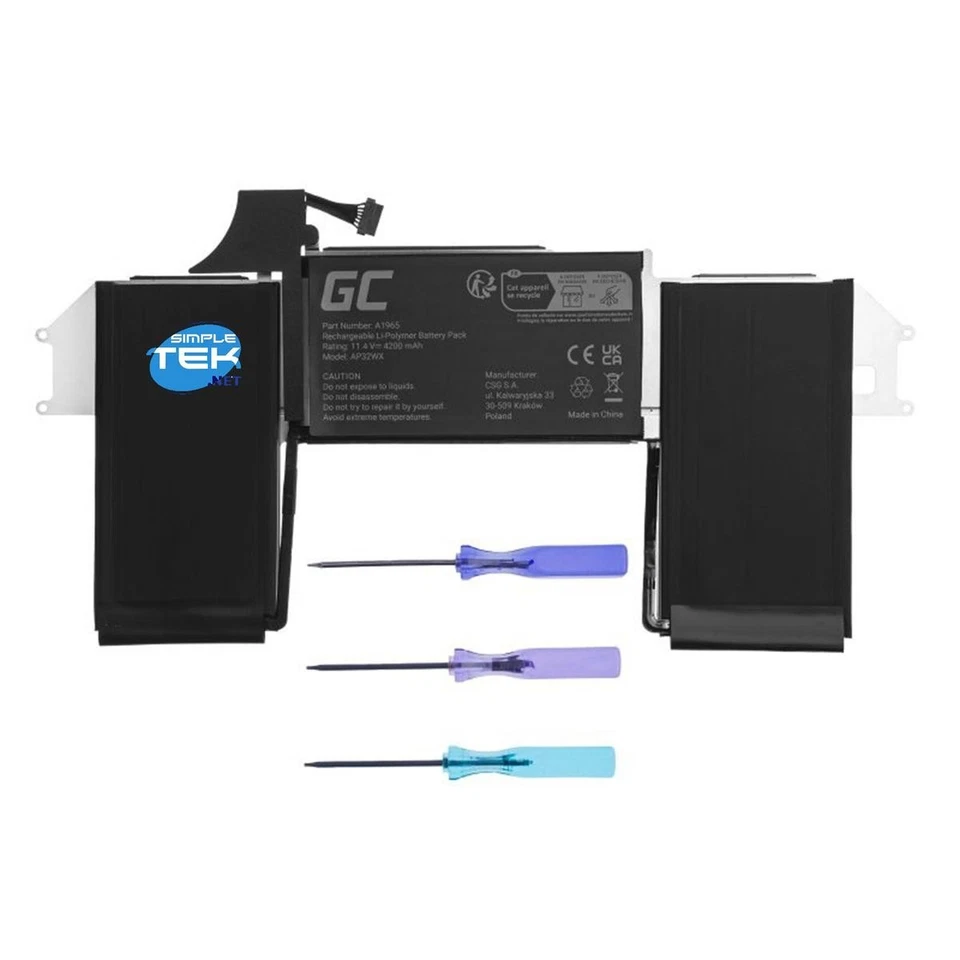 Kompatible Batterie Für Apple Macbook Air 13" A1932 A2179 2018 2019 2020 - Bild 3 von 4