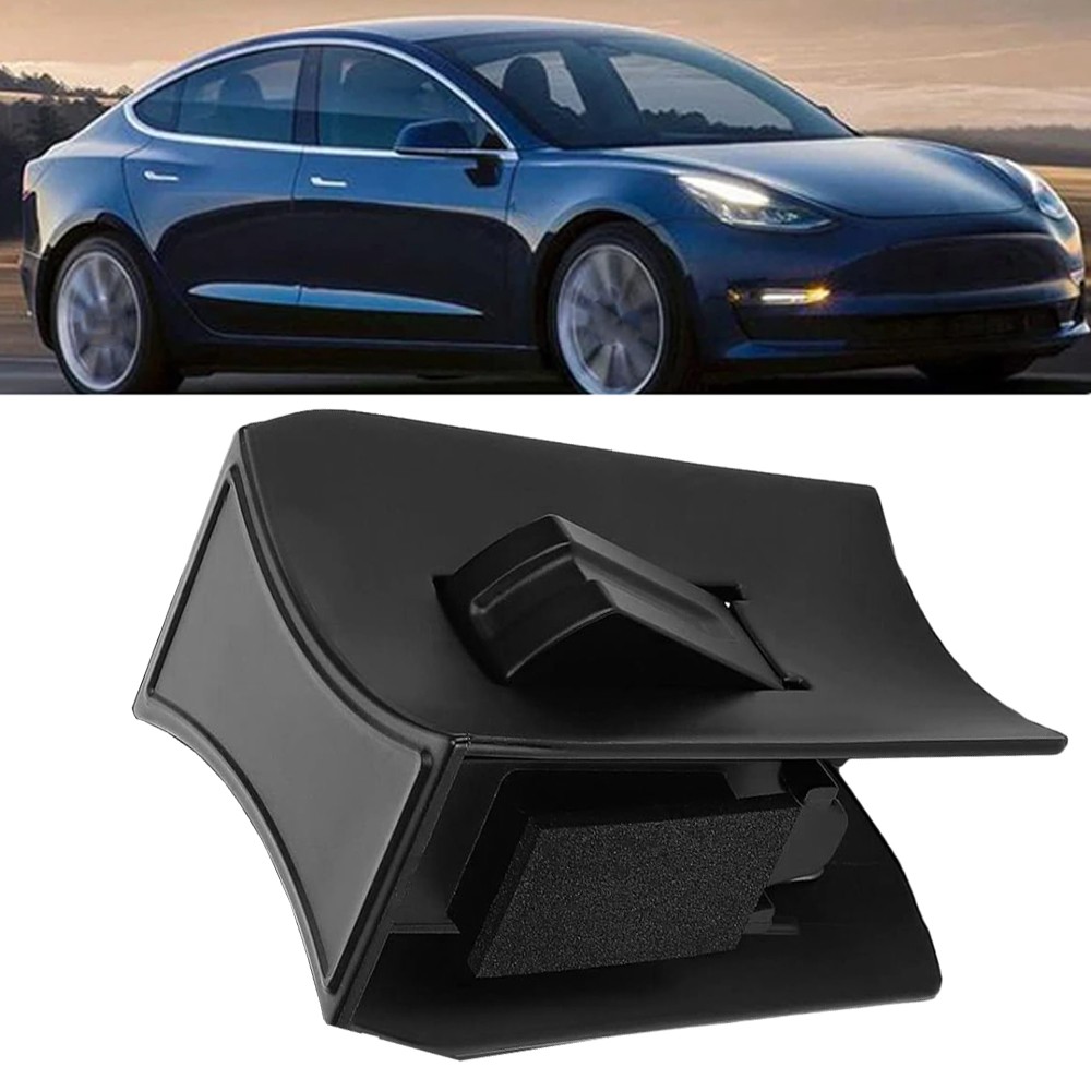 Cup Holder Insert Water Cup Limiter Black Fit for Tesla Model 3/Y 2021-2024