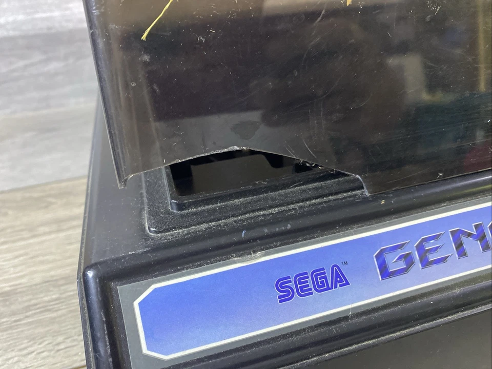 Винтажный A.S.L Ind. Чехол-органайзер для центральной игровой приставки Sega Genesis - Изображение 2 из 4