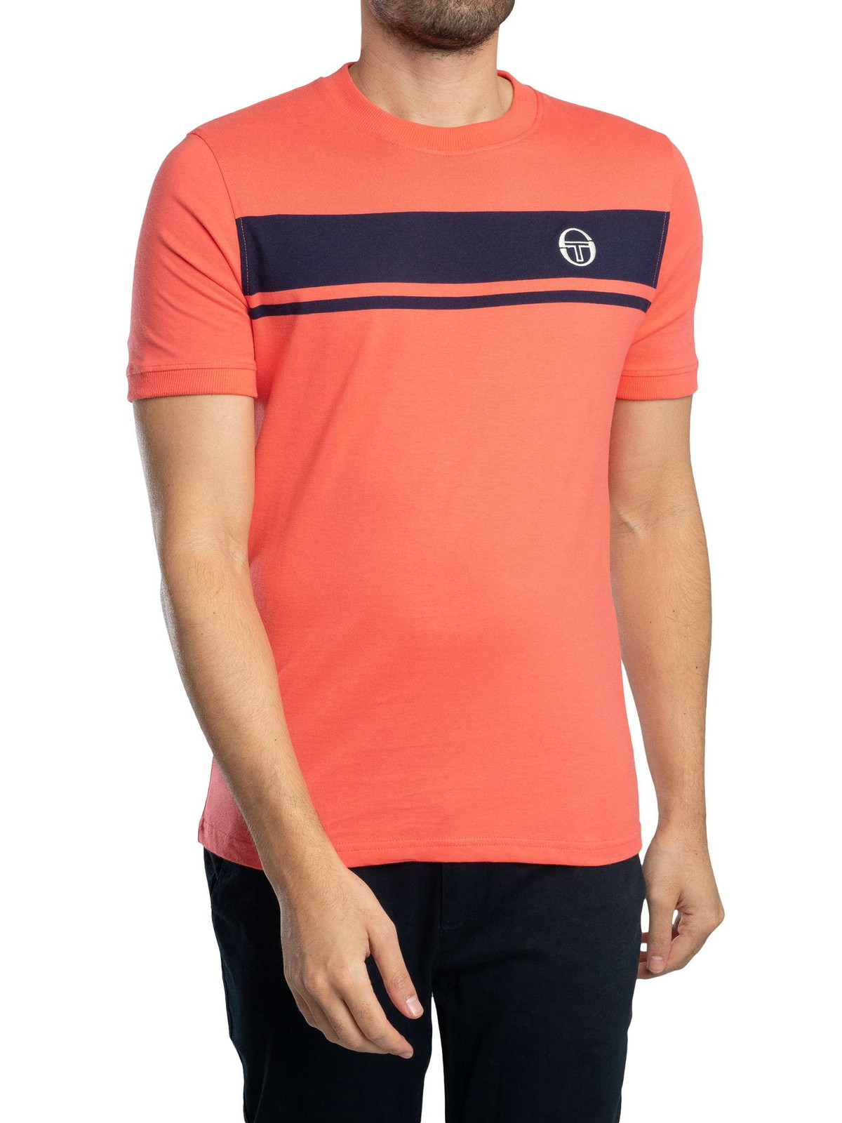 Мужская футболка Sergio Tacchini Master розовая 7890₽