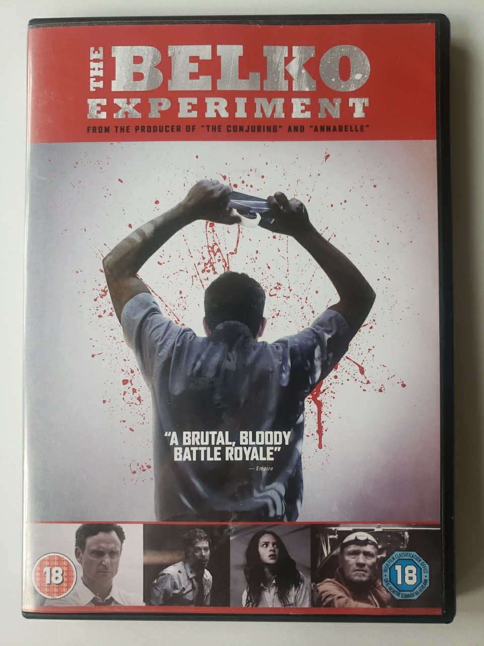 The Belko Experiment DVD Tony Goldwyn Horror In Excellent Condition Free P&P