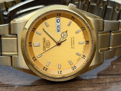 Vintage Seiko 5 Automatic 21 Jewels Men's Japan 7S26-02L0 Spares/Repairs(73)