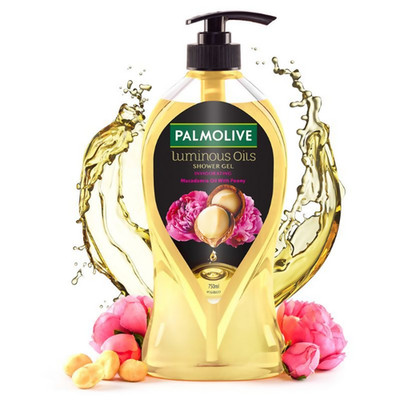 Palmolive Macadamia Oil & Peony Flower Luminous Oils Invigorating, Moisturizing