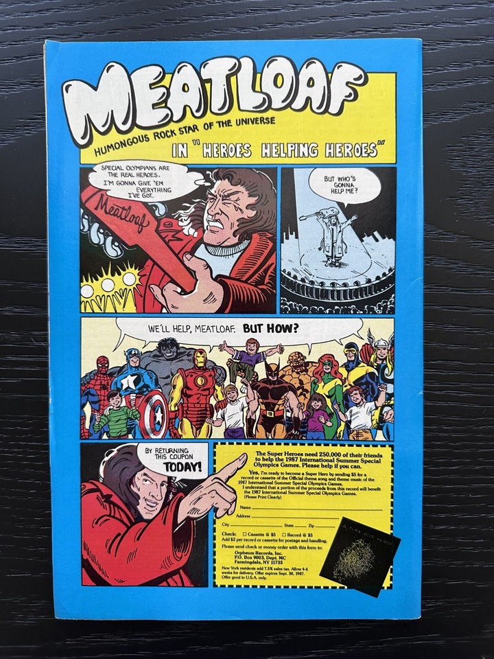 THE UNCANNY XMEN ANNUAL 11 (Marvel 1987) Very Fine VF