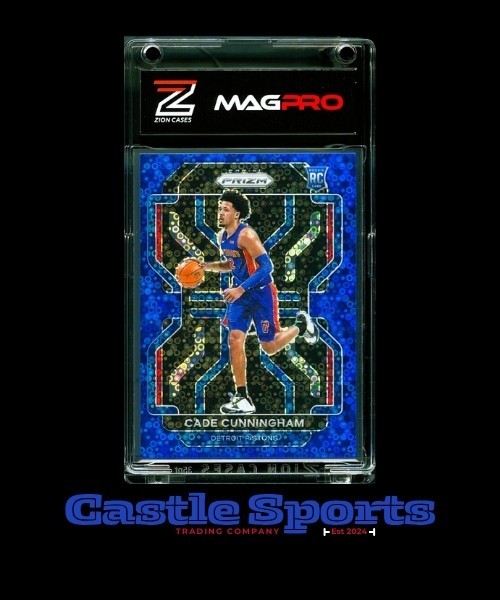 2021 Panini Prizm #282 Cade Cunningham Fast Break Blue Prizm /150 SP Rookie RC