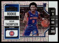 2023-24 Panini Contenders Rookie Season Ticket Photo Variation Ausar Thompson