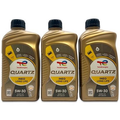 Total Quartz Ineo Longlife 5W-30 | 3 L | VW504.00/507.00 | MB 229.51 | BMW-LL-04