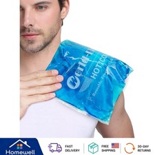 Extra Large Gel Ice Pack 12.4" x 8.3" - Reusable Hot & Cold Compress for Pain...