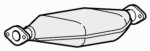 Quality Exhaust Catalytic Converter for Toyota Camry 5SFE 2.2 Litre (1994-1995)