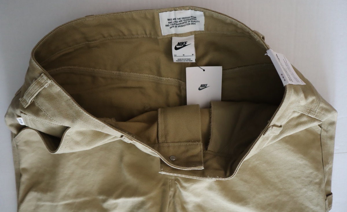 Nike HJ8478-297 Men's Sz 32 Taupe Standard Fit Sashiko Carpenter