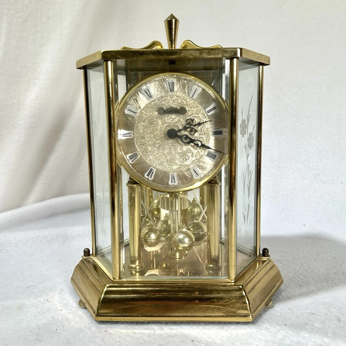 Vintage Anniversary Clock Indiana Collectible Shelf, Mantel Clocks
