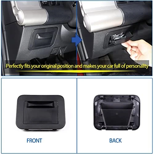 Center console organizer tray compatible with Toyota FJ Cruiser 2007-2021, 2PCS - Изображение 4 из 4