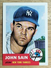 1991 Topps Archives '53 #119 Johnny Sain