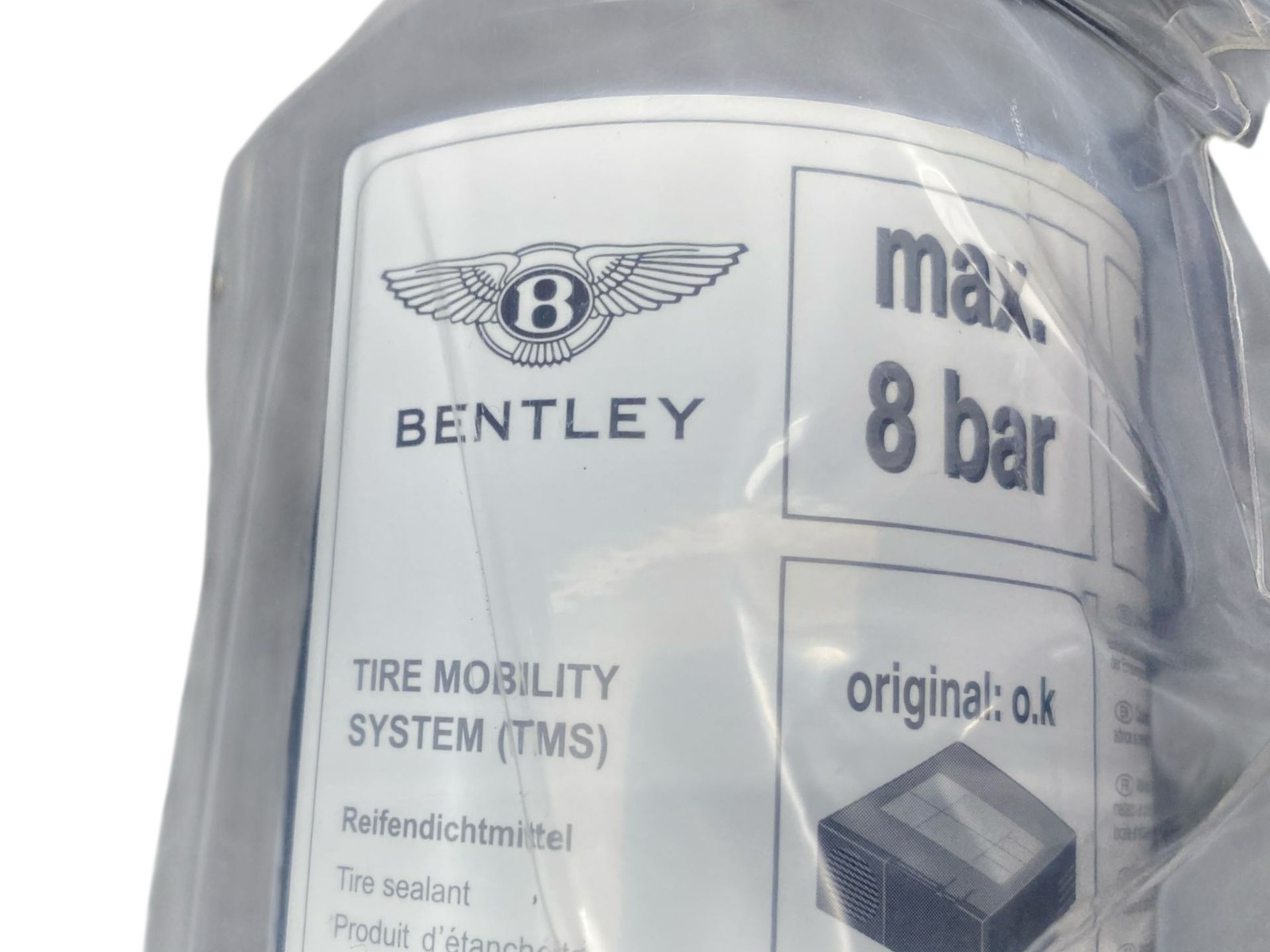 2015-2020 BENTLEY BENTAYGA OEM Spare Tire Inflator Compressor Pump W/Storage Bin