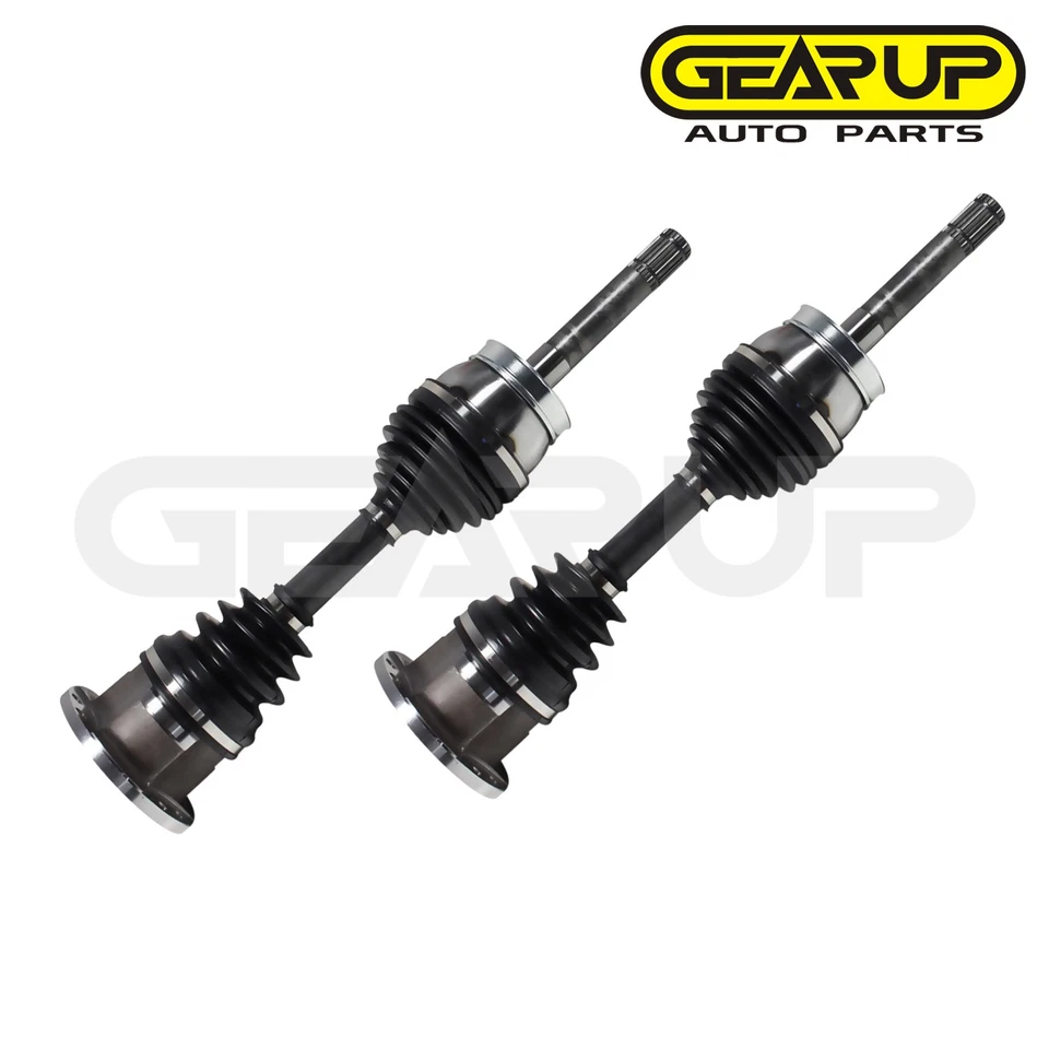 Par delantero eje CV para camioneta Nissan Pathfinder 1986-93 D21 1987-1989 4x4 Foto 4 de 4