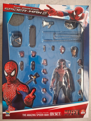 Medicom Mafex The Amazing Spider-Man 2 DX Action Figure Set Japan