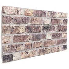 Wall Panels 10 pcs Dark Brown 100 x 50 cm EPS Foam vidaXL