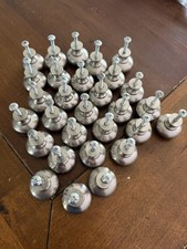 Lot Of 29 Brushed Nickel Metal Cabinet Drawer Pulls Hardware Furniture