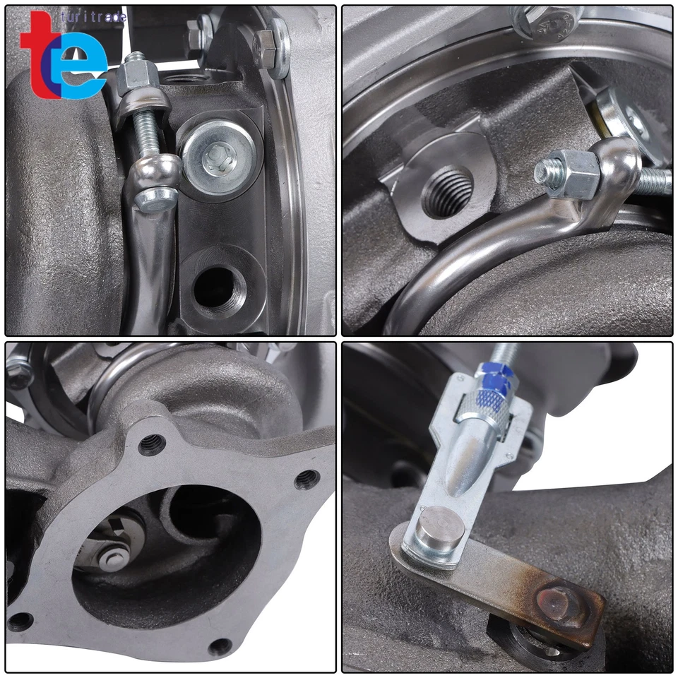 Turbocompresor K03 para Audi A4 2.0T B7 alerón BWE BWT 2005 2007 2008 2009 Foto 2 de 4