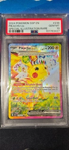 Surging Sparks Pikachu EX 238/191 PSA 10