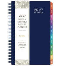 2026-2027 Pocket Calendar/Planner - 2026-2027 Weekly  Monthly Pocket Planner...