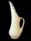 Fenton Milk Glass Hobnail Swung Drip Vase / Pitcher 14" EUC Unmarked